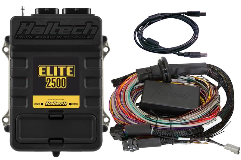 Haltech Elite 2500 + Premium Universal Wire-in Harness Kit