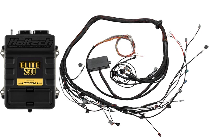 Haltech Elite 2500 Toyota 2JZ Terminated Harness Kit inc HPI6 15AMP HT-151326