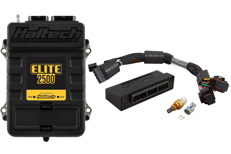 Haltech Elite 2500 Plug 'n' Play Adapt Harn ECU Kit - Mitsu EVO 9 HT-151331