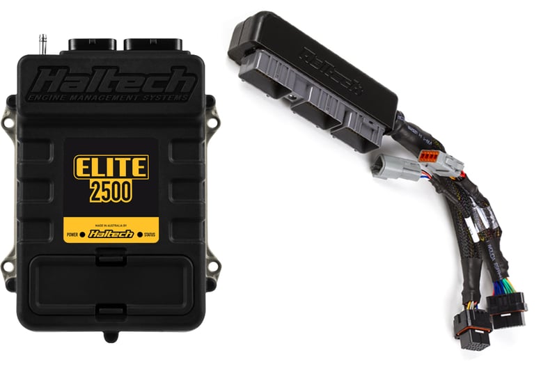 Haltech Elite 2500 + Toyota Supra JZA80 2JZ (non VVTi) Plug 'n' Play Adaptor Harness Kit