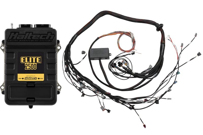 Haltech Elite 2500 + Toyota 2JZ Terminated Harness Kit - No Ignition Sub-Harness HT-151353