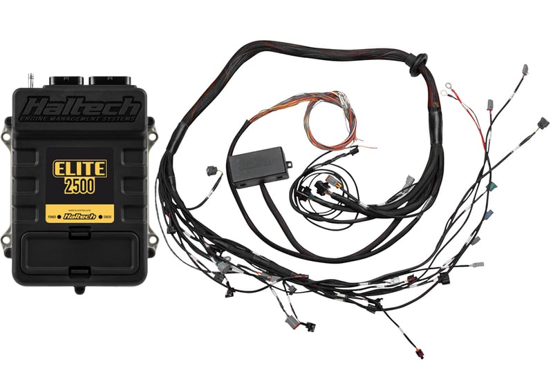 Haltech Elite 2500 Toyota 2JZ Terminated Harness IGN-1A ECU Kit HT-151355