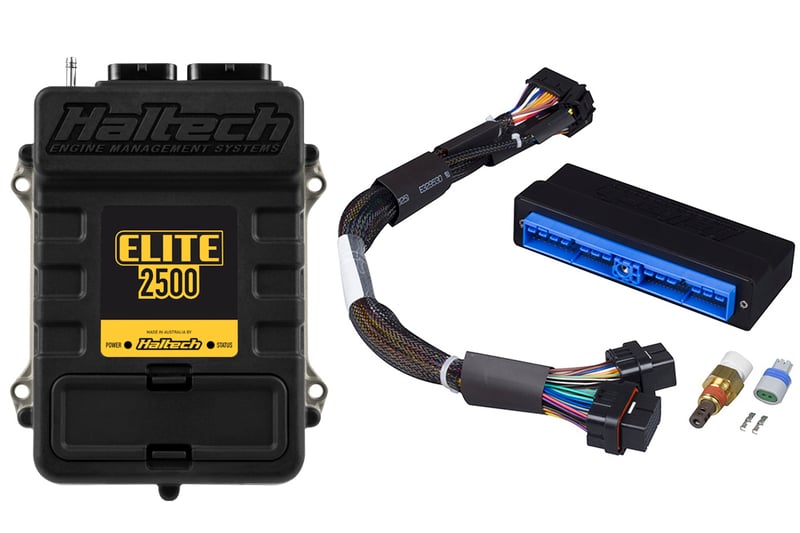 Haltech Elite 2500 PnP Adapt Harn ECU Kit Nissan Patrol Y60 Auto HT-151399