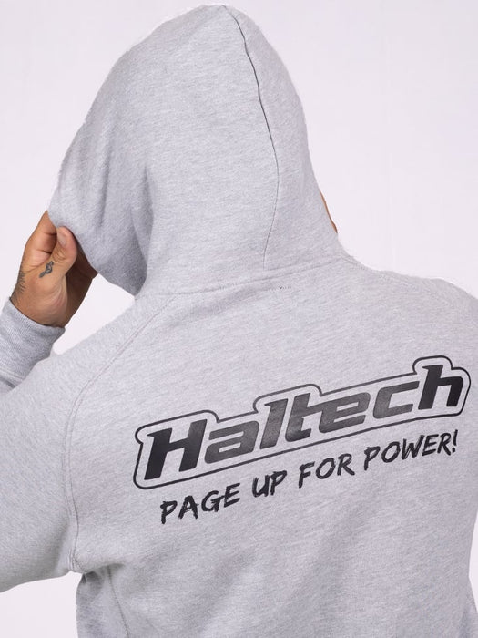 Haltech "Classic" Hoodie Grey