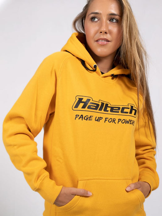 Haltech "Classic" Hoodie Yellow