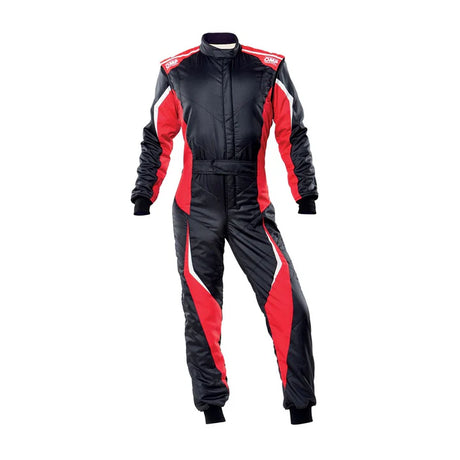 OMP Suit Tecnica Evo Black/Red