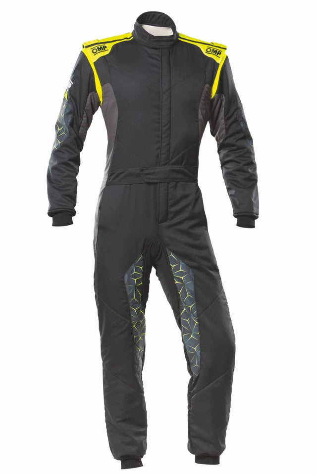 OMP Suit Tecnica Hybrid Black/Yellow