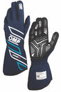 OMP One S Gloves - Navy Blue/Cyan