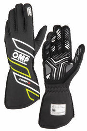 OMP One S Gloves - Grey/Yellow