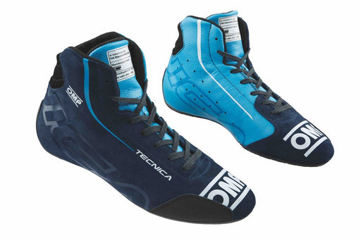 OMP Tecnica Boots - Blue/Cyan