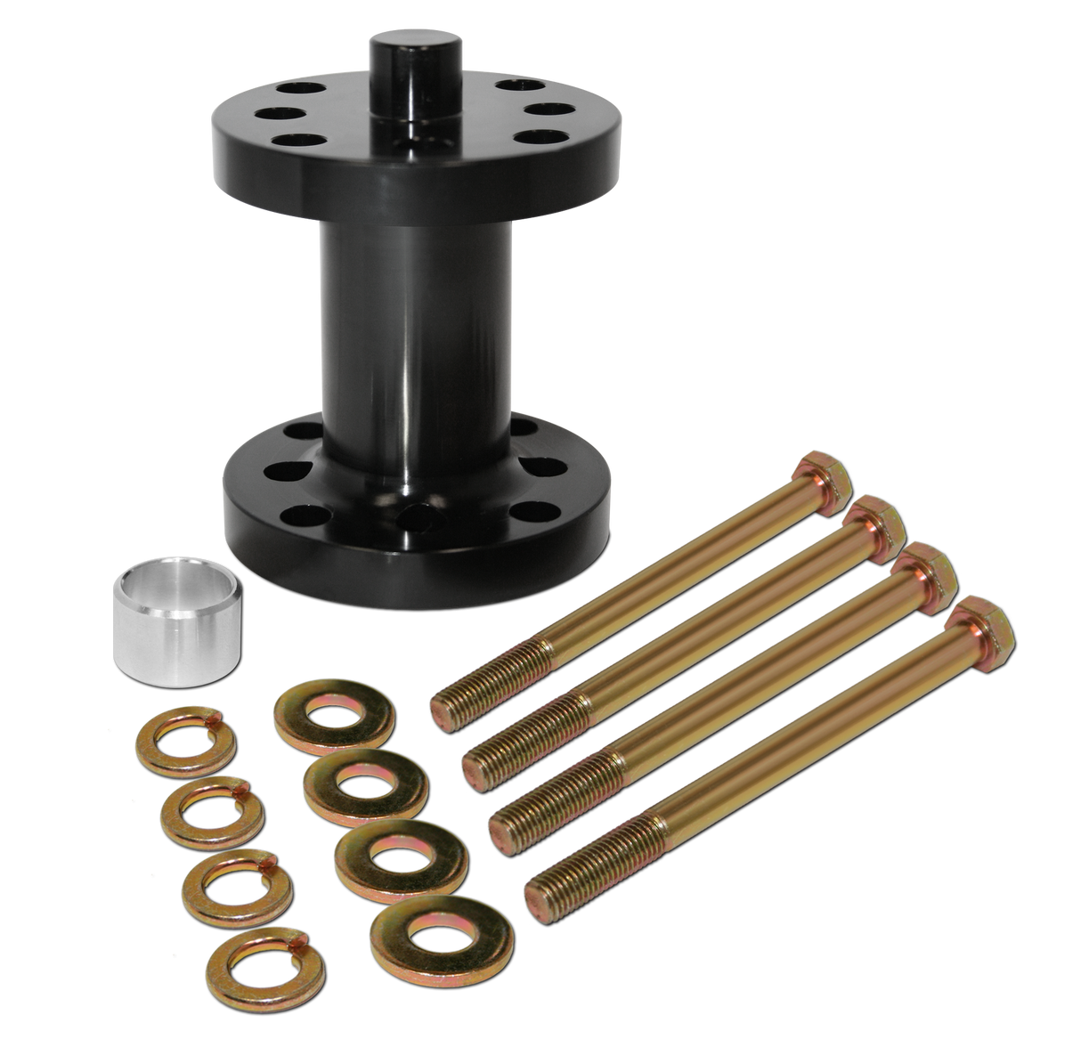 AFCO Aluminum Fan Spacer Kit 3 Inch Fits 5/8 Or 3/4 Drive Comes With Bolts, Bushings, & Washers - 80194 80194
