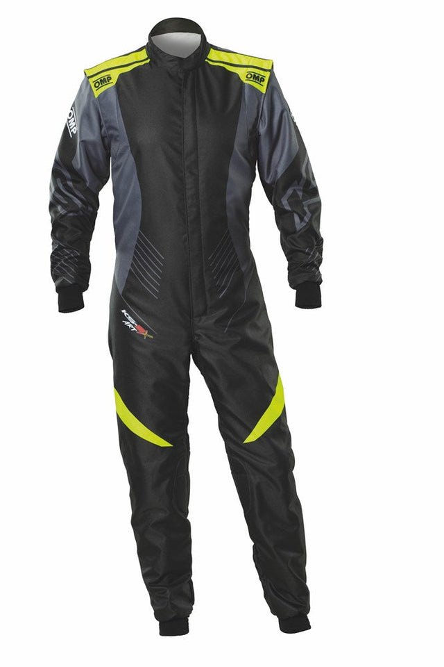 OMP Suit KS2X Art Black/Fluro Yellow