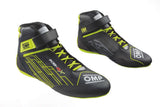 OMP Boots KS2X Black/Fluro Yellow MY2026