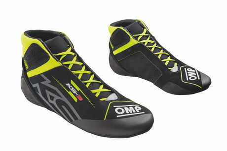 OMP Boots KS3 Black/Fluro Yellow MY2026
