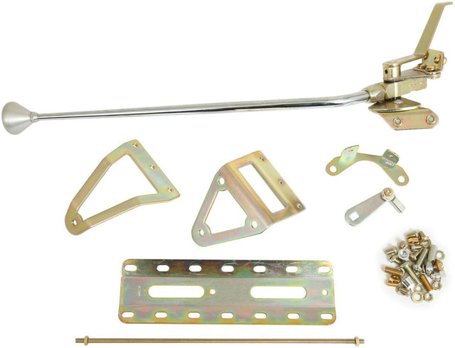 Lokar 23" Floor Mount Automatic Gear Stick with Billet Mushroom Gear Knob (LK-CM350AM) LK-CM350AM