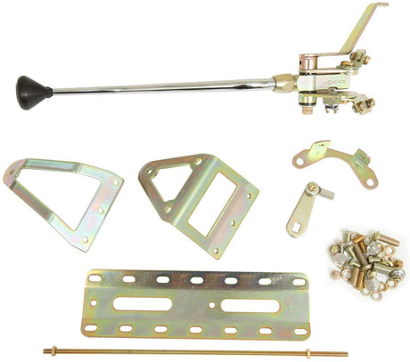 Lokar Double Bend 16" Nostalgia Shifter with Black Mushroom Knob (LK-CM350BNMB) LK-CM350BNMB