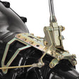 Lokar Double Bend 16" Nostalgia Shifter with Black Mushroom Knob (LK-CMC6AMB) LK-CMC6AMB