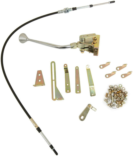 Lokar Cable Operated 12" Shifter with Mushroom Knob (LK-CO350CM) LK-CO350CM