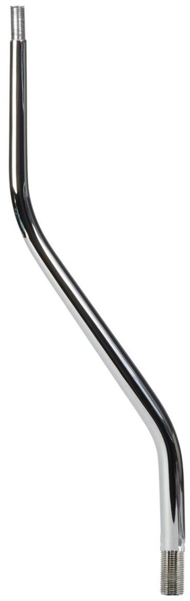 Lokar Double Bend 16" Shifter, Chrome (Stick Only) (LK-RLK-68014) LK-RLK-68014