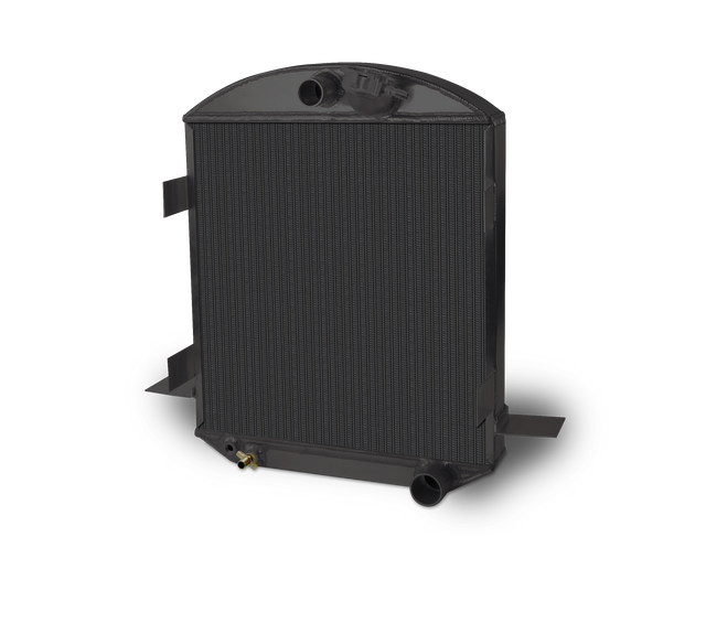AFCO 1923 T-Bucket Aluminum Black Radiator Series - 80167-B-NA-N 80167-B-NA-N