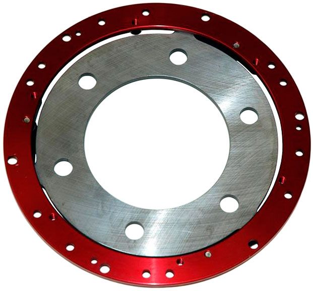 Mcleod Floater Plate with Straps & Rivets (MC6950-1) MC6950-1