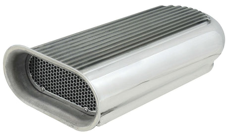MRG Dual Hilborn Style AirScoop, Polished Finished (MG5233) MG5233
