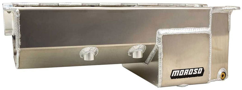 Moroso Aluminium Wet Sump Oil Pan, 8" Deep, Donovan 700 & DRC2 Pan Rail (MO20372)