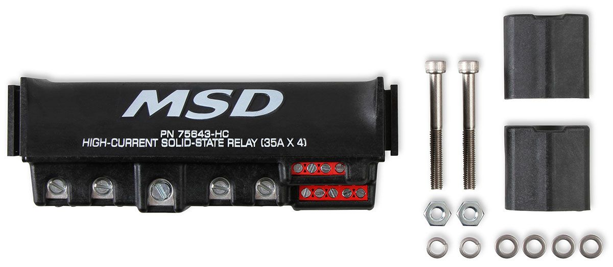MSD High Current Solid State Relay, Black (MSD75643-HC)