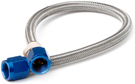 NOS '-4AN Stainless Steel Bradided Hose with Blue Ends (NOS15240) NOS15240