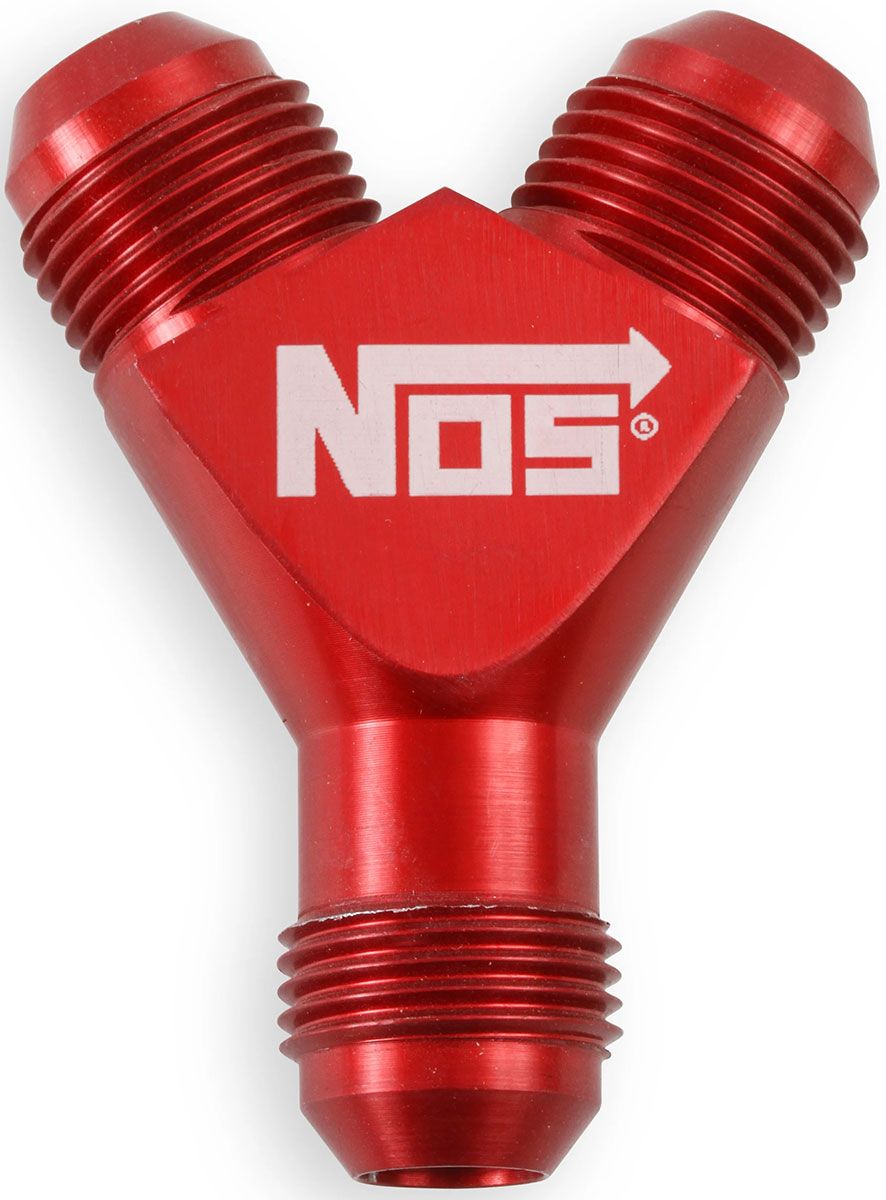 NOS "Y" Fitting (Red) (NOS17843) NOS17843