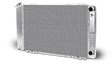AFCO Aluminum Radiator Mustang Drag Double Pass Chevy LSX - 80109NLS 80109NLS