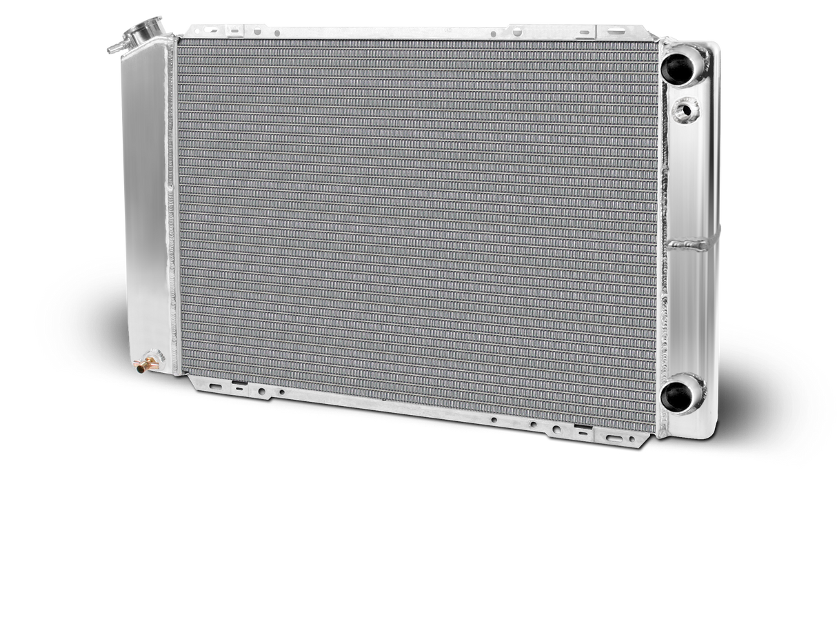 AFCO Aluminum Radiator Mustang Drag Double Pass Chevy LSX - 80109NLS 80109NLS