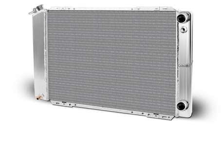 AFCO Aluminum Radiator Mustang Drag Double Pass Chevy LSX - 80109NLS 80109NLS