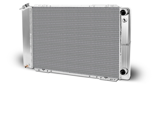 AFCO Aluminum Radiator Mustang Drag Double Pass Chevy LSX - 80109NLS 80109NLS