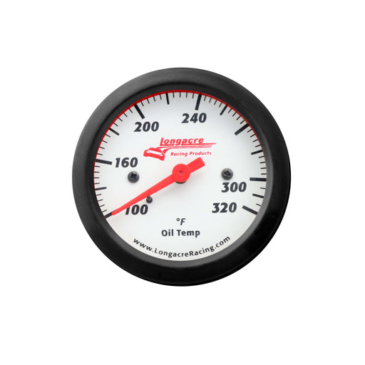 Longacre Sportsman™ Elite Oil Temperature Gauge 100-320 F - 52-46903