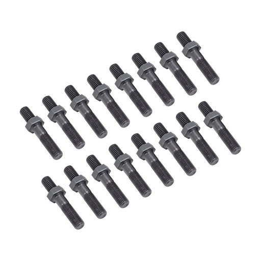 Proflow Rocker Arm Screw In Stud Kit, 7/16, Top 7/16-14 in., Bottom 7/16-20 in. Universal, Chevrolet, Ford, Holden V8, Set Of 16 - PFE-42288-16 PFE-42288-16