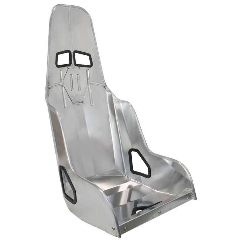 Proflow Aluminium Race Bucket Seat, 16 in. (406mm) Hip Width, Highback, Silver Finish - PFE-A406 PFE-A406