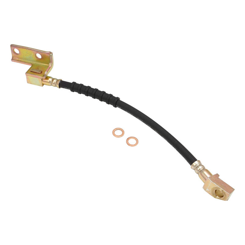 PFE OE, Rubber Brake Hose, With Copper Sealing Washers, For Ford Falcon Fairlane, XW To XC, ZC To ZH, Disc Front L/H, Each - PFE-BH1047 PFE-BH1047