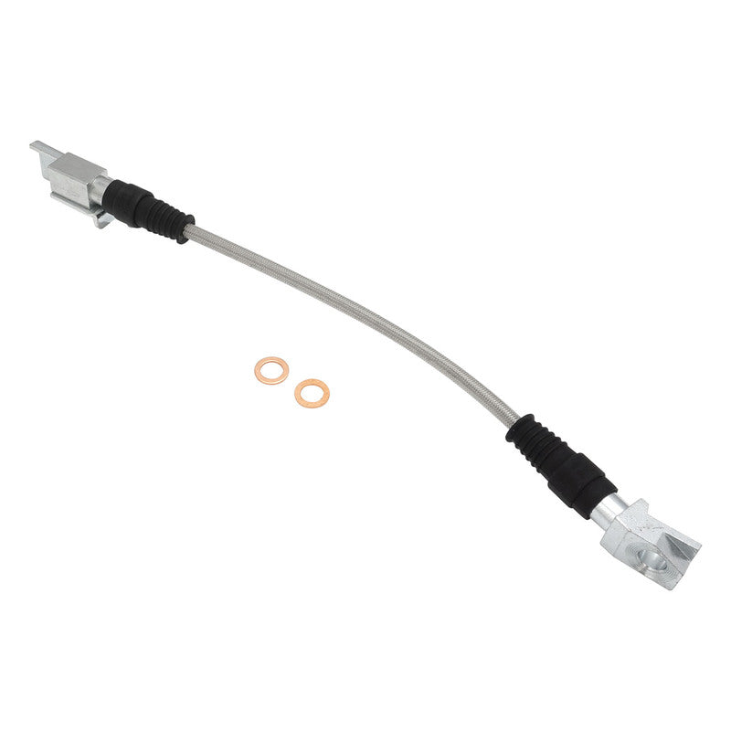 PFE Brake Hose, Stainless Steel Braided PTFE Hose, For Ford, XW XC, ZC ZH, Disc Front R/H, Each - PFE-BH1048SS PFE-BH1048SS