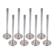 Proflow Maxflow Valves, Holden SuperMax Heads, Exhaust, Stainless Steel, 1.600 in. Diameter, 8mm Stem, 5.400 in. Length, Set of 8 - PFE-CHV160-HOL PFE-CHV160-HOL