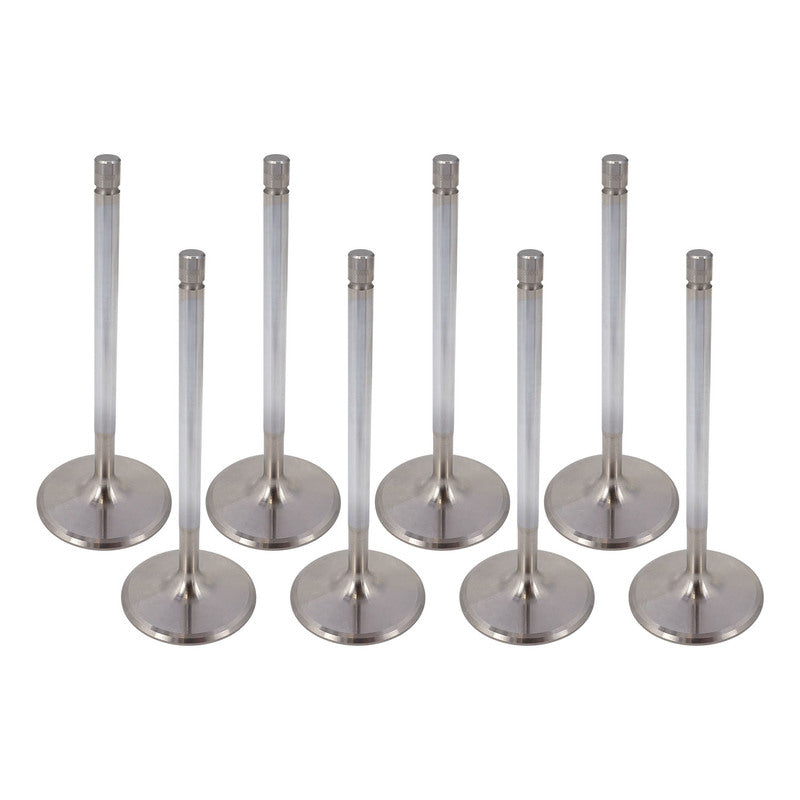 Proflow Maxflow Valves, Holden SuperMax Heads, Intake, Stainless Steel, 2.020 in. Diameter, 8mm Stem, 5.400 in. Length, Set of 8 - PFE-CHV202-HOL PFE-CHV202-HOL