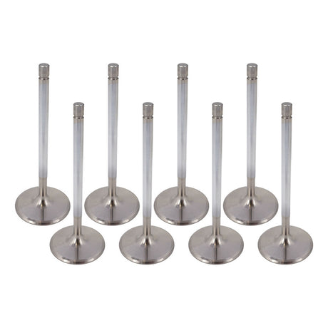 Proflow Maxflow Valves, Holden SuperMax Heads, Intake, Stainless Steel, 2.020 in. Diameter, 8mm Stem, 5.400 in. Length, Set of 8 - PFE-CHV202-HOL PFE-CHV202-HOL