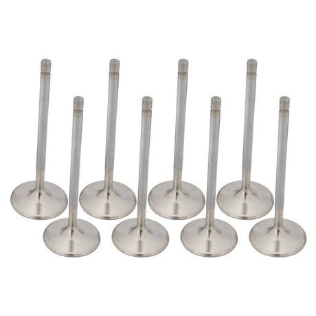 Proflow Maxflow Valves, Holden SuperMax Heads, Intake, Stainless Steel, 2.050in. Diameter, 8mm Stem, 5.400 in. Length, Set of 8 - PFE-CHV205-HOL PFE-CHV205-HOL