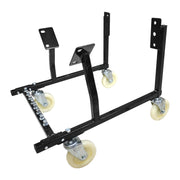 Proflow Engine Dolly Cradle, Heavy Duty, Suit GM LS Engines, 4'' Cast Iron Wheels, 40mm Square Tube, Black Powder Coated, Kit - PFE-EN10139 PFE-EN10139