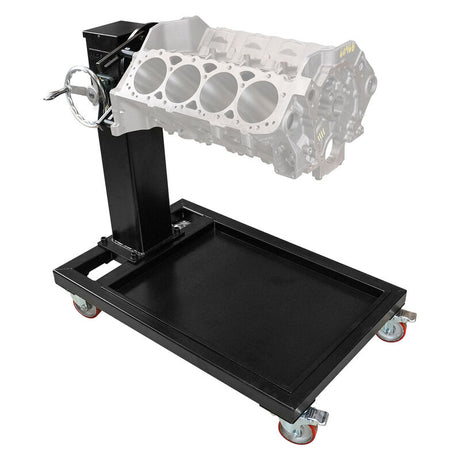 Proflow Pro Heavy Duty Engine Stand 500Kg, 360deg Turntable & Handle, Black Powder Coated, with Drip Tray, Kit - PFE-ENSTD-1 PFE-ENSTD-1