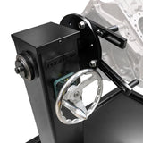 Proflow Pro Heavy Duty Engine Stand 500Kg, 360deg Turntable & Handle, Black Powder Coated, with Drip Tray, Kit - PFE-ENSTD-1