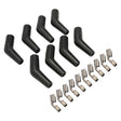 Proflow SuperMax Wire, 135 Degree Spark Plug Boot And Terminal Kit, 8 Boots, 10 Terminals, Kit - PFE-L135SPBTKT PFE-L135SPBTKT