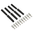 Proflow SuperMax Wire, Straight Spark Plug Boot and Terminal Kit, 8 Boots, 10 Terminals, Kit - PFE-L180SPBTKT PFE-L180SPBTKT