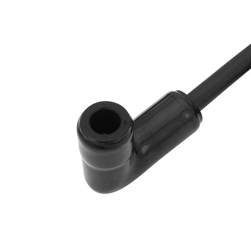 Proflow SuperMax Wire, Ignition Lead Kit, 8.5mm Spiral Core, Black, Ceramic 90 Deg Plug, Hei & Socket Cap, Universal, V8 with Separator Set - PFE-L85090BKC