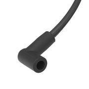 Proflow SuperMax Wire, Ignition Lead Kit, 8.5mm Spiral Core, Black, 90 Deg Plug, Hei & Socket Cap, Universal, V8 with Separator Set - PFE-L85090BK